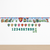Personalized PAW Patrol Jumbo Birthday Banner
